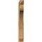 Ekena Millwork Legacy Arts & Crafts Rough Sawn Outlooker, Western Red Cedar, 6"W x 32"D x 44"H OUT06X32X44LEC03RWR - alternate 3